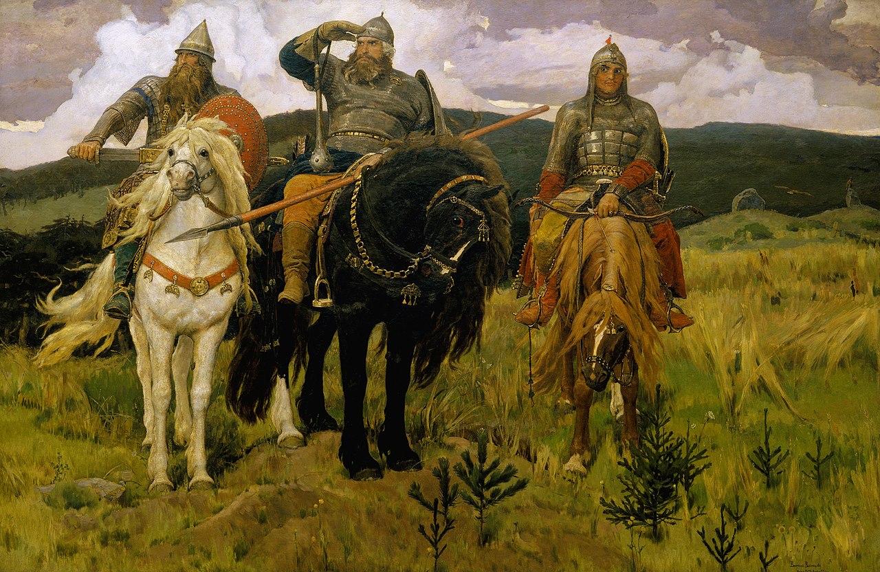 Картина Виктора Васнецова «Богатыри»