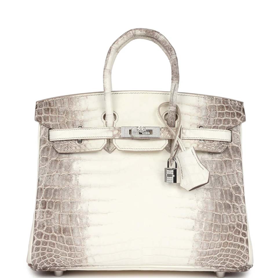 Hermes Himalaya Birkin с бриллиантами